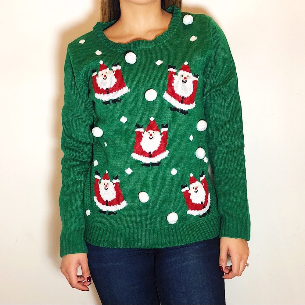 Santa Ugly Christmas Sweater